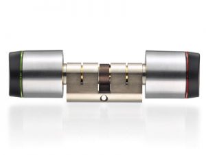 XS4 GxU | UK oval Profile cylinder – double reader
